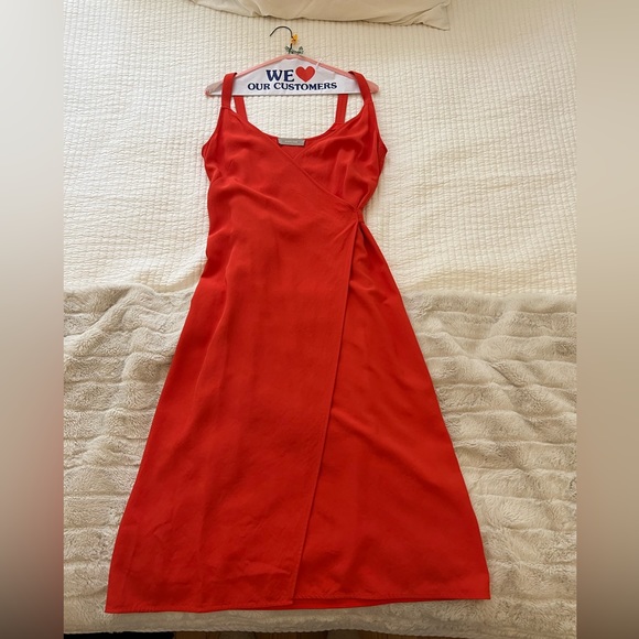 Everlane Japanese GoWeave Tank Wrap Dress - Picture 5 of 11